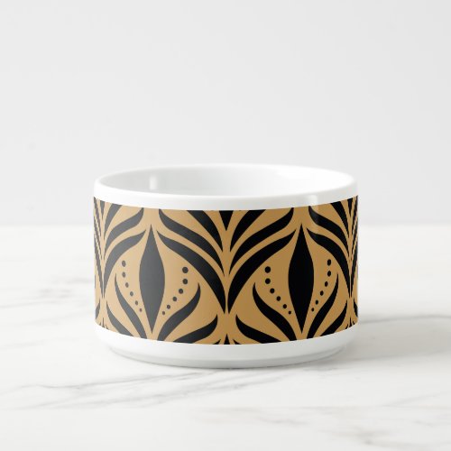 Floral Damask Elegant Vintage Bowl