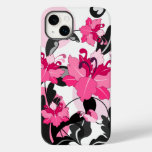 Floral Damasks on Circles background Case-Mate iPhone 14 Plus Case