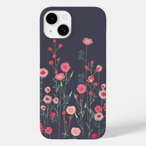 Floral Dark Boho Case_Mate iPhone 14 Case