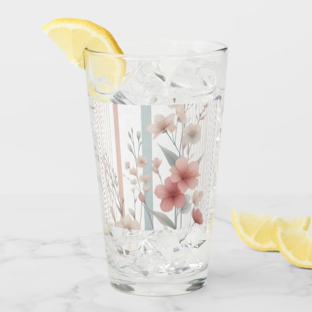 Floral Daydream Glass (Front Ice)