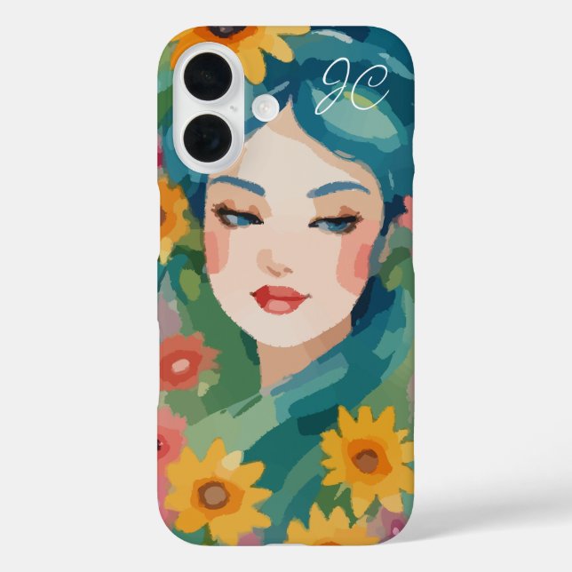 Floral Daydream Portrait Case-Mate iPhone Case (Back)