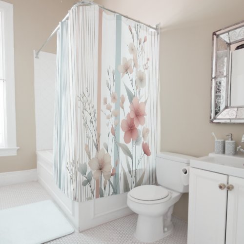 Floral Daydream  Shower Curtain