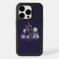 Floral Deathly Hallows Graphic