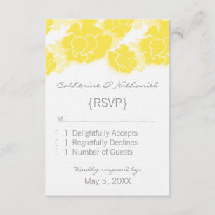 Floral Decadence Response Card