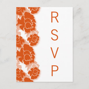 Floral Decadence RSVP Postcard
