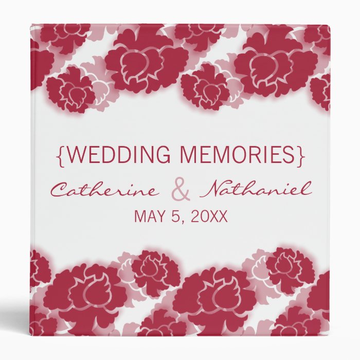 Floral Decadence Wedding Binder (1.5 inch)