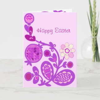 Floral Deco Easter Card