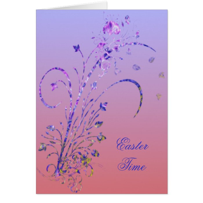 Floral Deco Easter Card