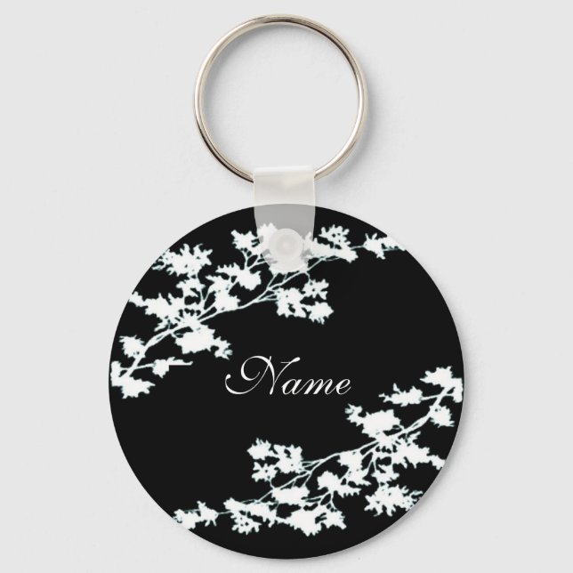 Floral Deco Keychain (Front)