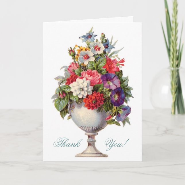 Floral Decor ~ Thank you (Front)