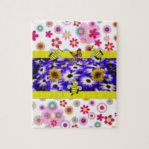 Floral Decorative Jigsaw Puzzle