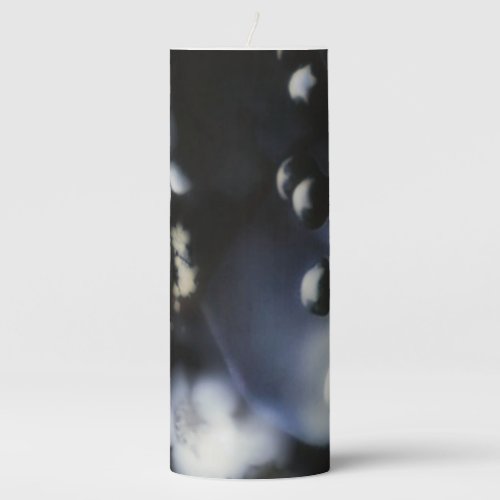 Floral Deep Pillar Candle