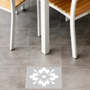 Floral deisgn Floor Decal