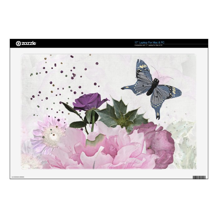 Floral Delight 17" Laptop Skin