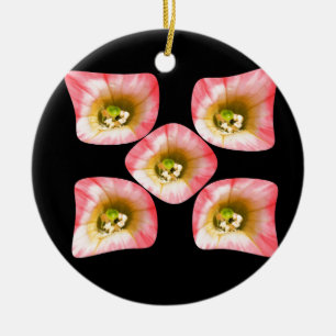 Floral Delight Ceramic Ornament