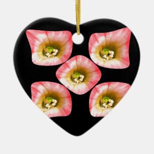 Floral Delight Ceramic Ornament