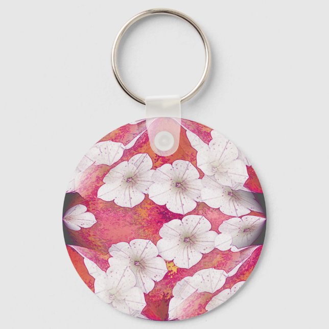 Floral Delight Keychain (Front)