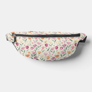 Floral Delight Pattern Fanny Pack