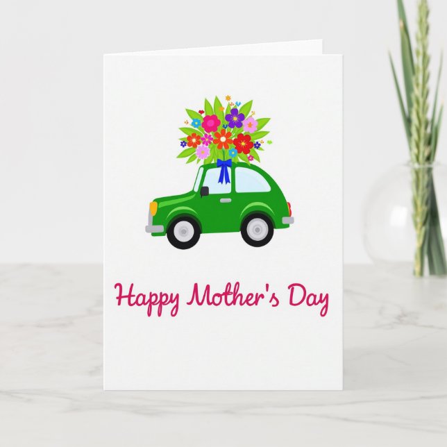 Floral Delivery Auto Card (Front)