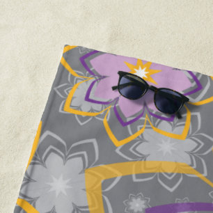 Floral Design 10 Beach Towel