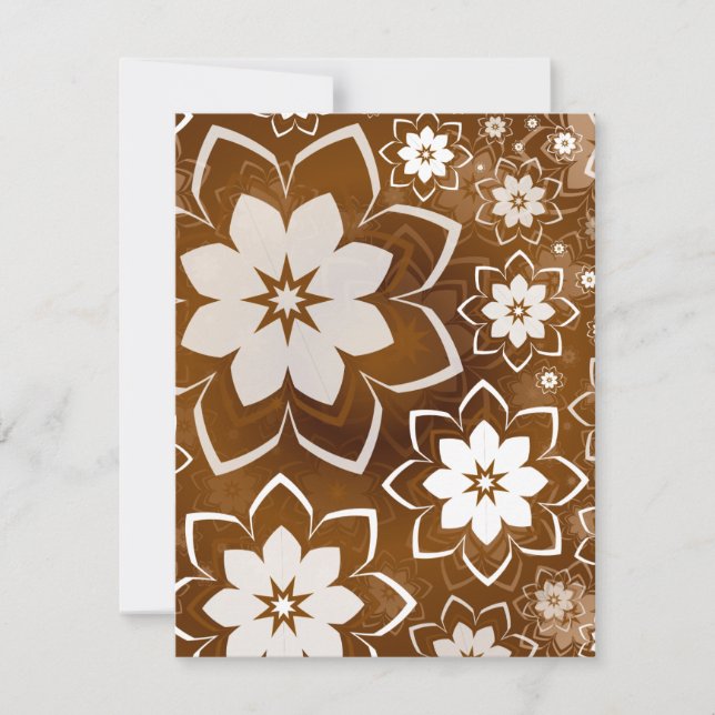 Floral Design 13 Note Card (Front)