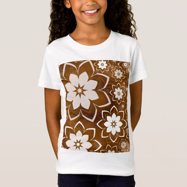 Floral Design 13 T-Shirt (Front)