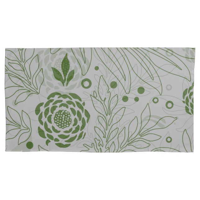 Floral Design 17 Pillow Case (Front)