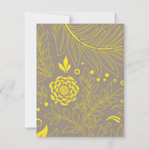 Floral Design 18 Note Card