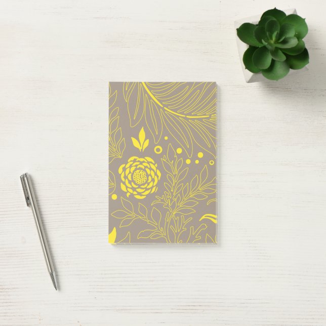 Floral Design 18 Post-it Notes (Office)