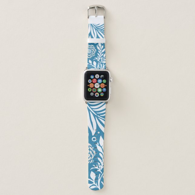 Floral Design 20 Apple Watch Band (Front)
