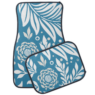 Floral Design 20 Car Floor Mat