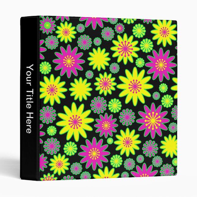 Floral Design.210513 3 Ring Binder (Front/Spine)