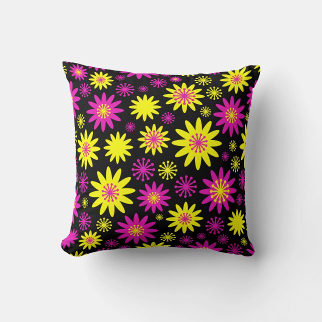 Floral Design.210513a Throw Pillow (Front)