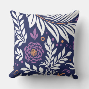 Floral Design 22 Throw Pillow