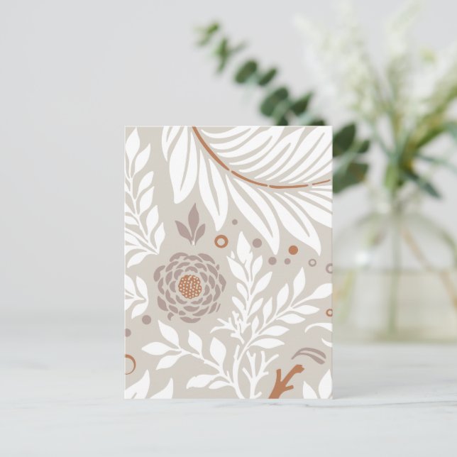 Floral Design 25 Postcard (Standing Front)