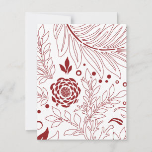 Floral Design 28 Note Card