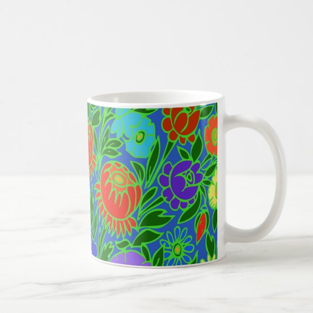 Floral Design #2 Coffee Mug (Right)
