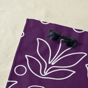 Floral Design 33 Beach Towel