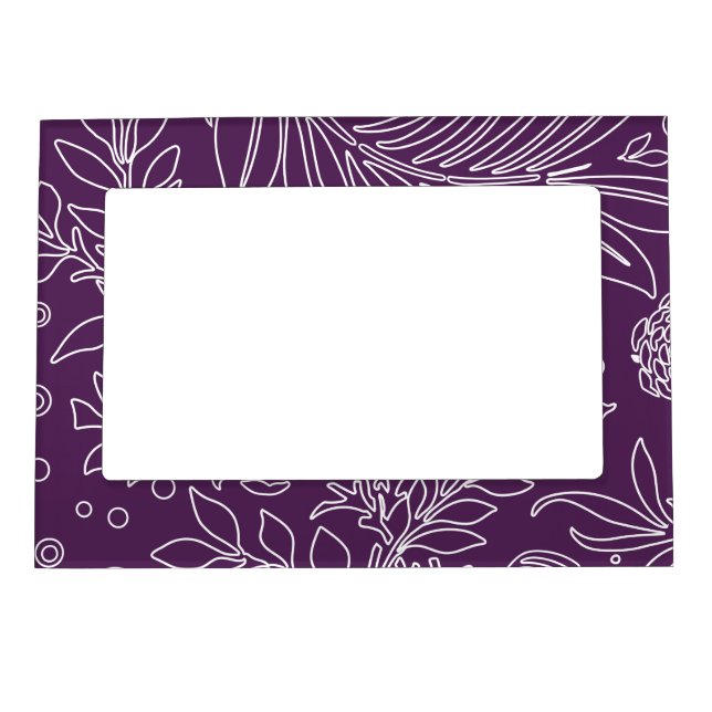 Floral Design 33 Magnetic Frame (Front)