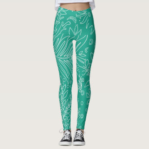 Floral Design 34 Leggings