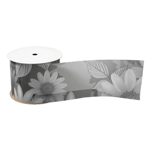 Floral Design 3 Satin Ribbon (Spool)