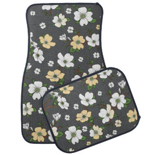 Floral Design 5 Car Floor Mat