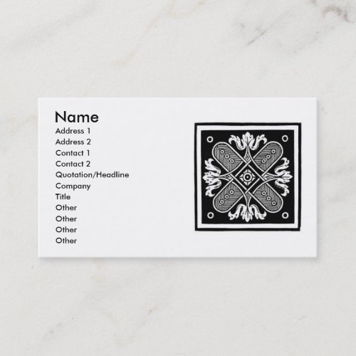 Floral Design Business Card