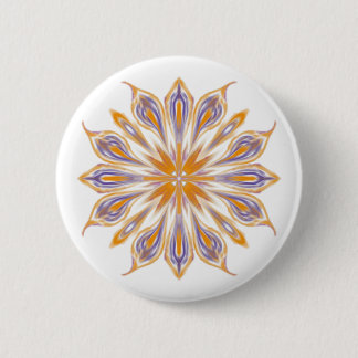 Floral Design Button