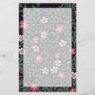 Floral Design by J. Owen, 1863 Stationery