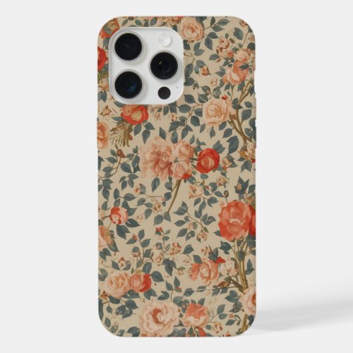 Floral Design for Iphone 15 case