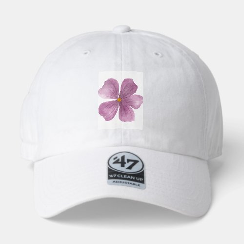 floral design for unisex hat