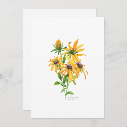 Floral Design Greeting Card