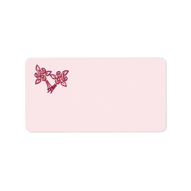 Floral Design Labels (Front)