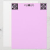 Floral Design Letterhead (Front/Back)